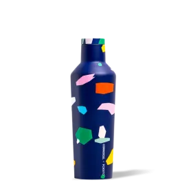 16oz Blue Confetti Canteen