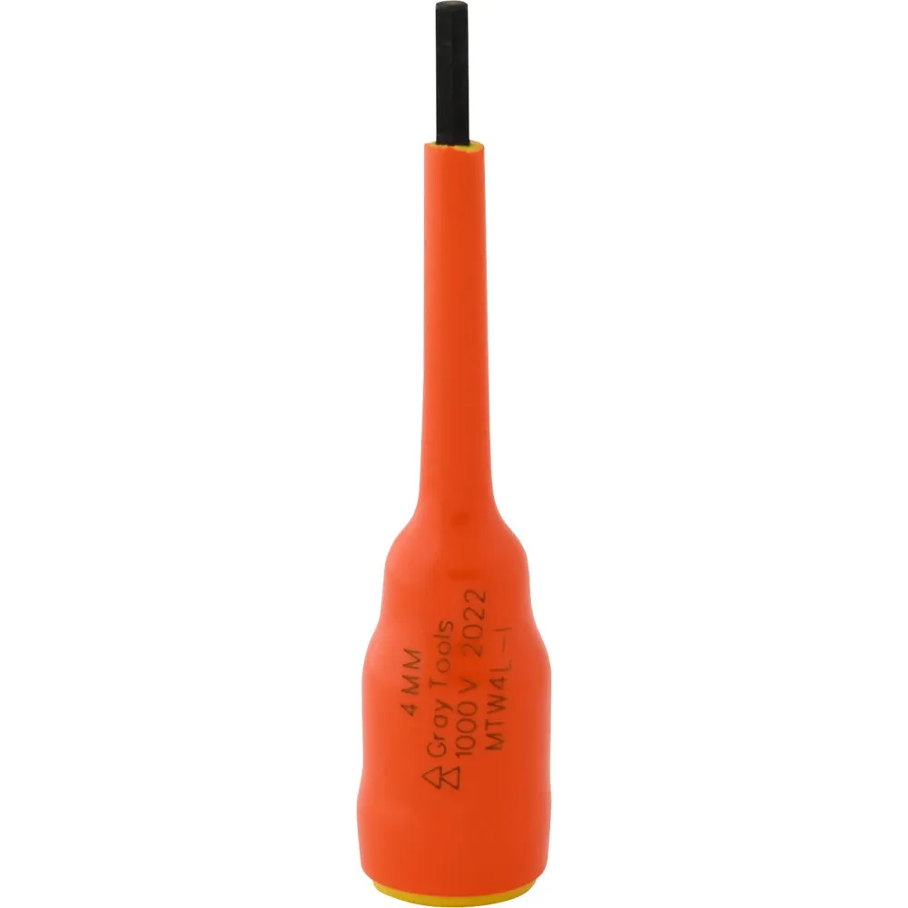 3/8" Drive Metric Insulated Hex Head Sockets - Extra Long