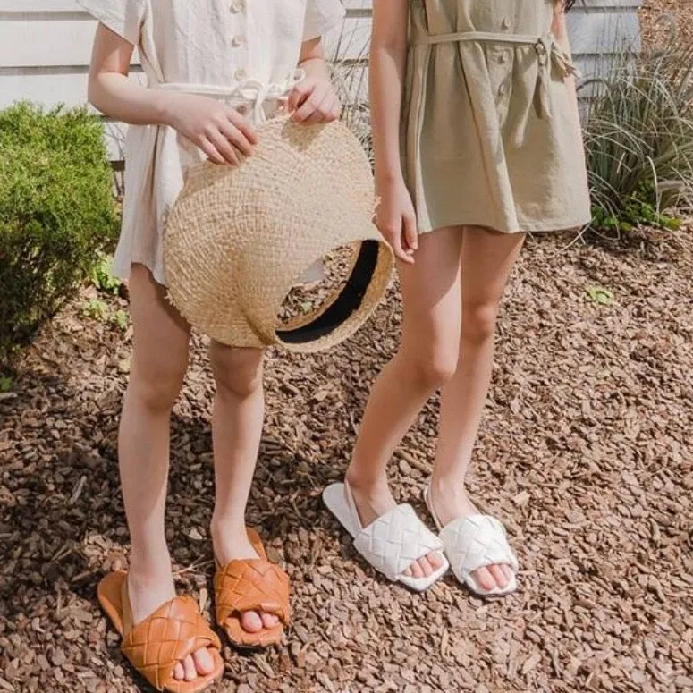 Bottega style sandals