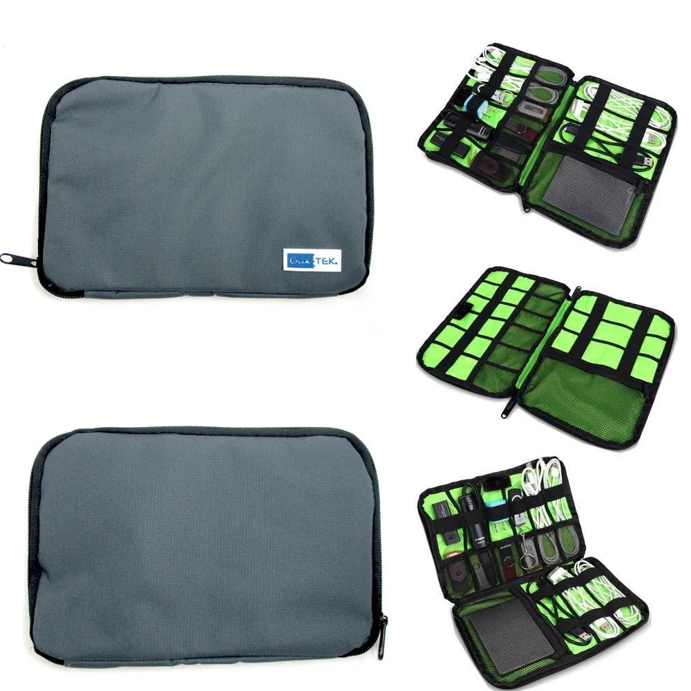 Cable Cord Organizer Electronics Accessories Travel Bag USB Hard Drive Case Gift