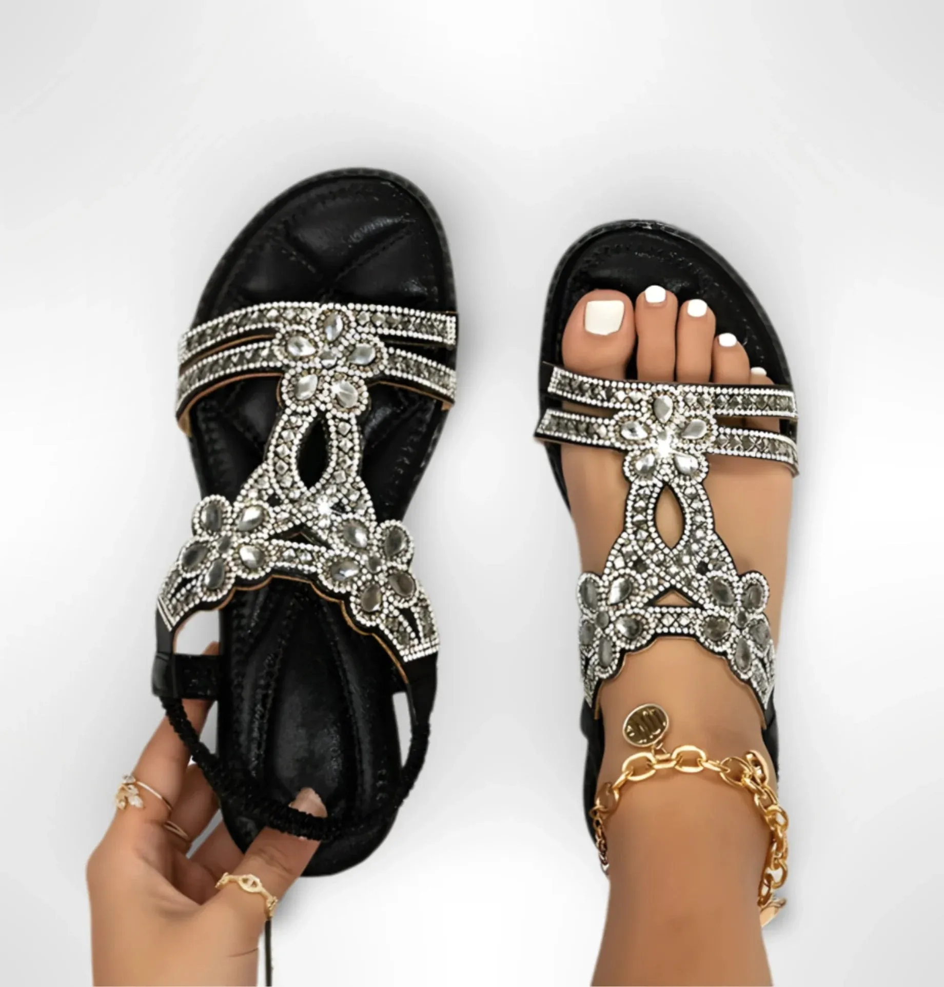 Christal Sandals | The Perfect Blend of Comfort and Style