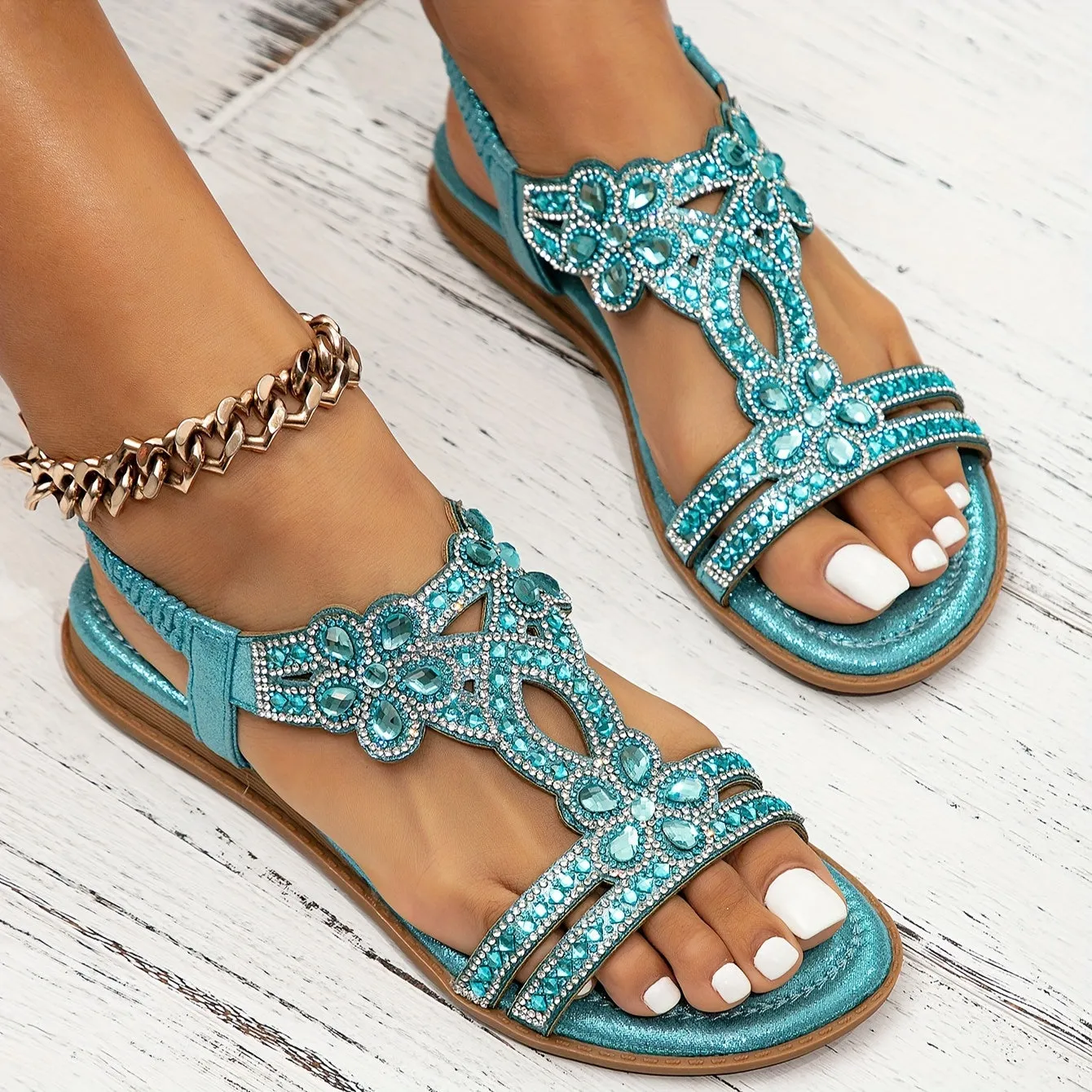 Christal Sandals | The Perfect Blend of Comfort and Style
