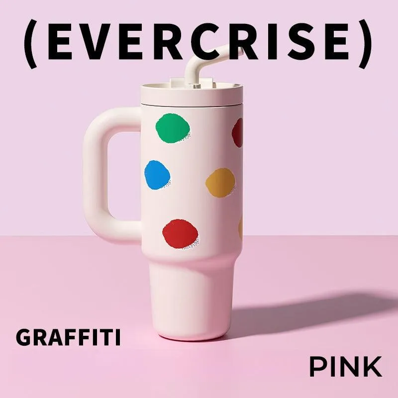 Evercrise Doodle Tuunn Cup 1240ml | Large Capacity Thermos Cup