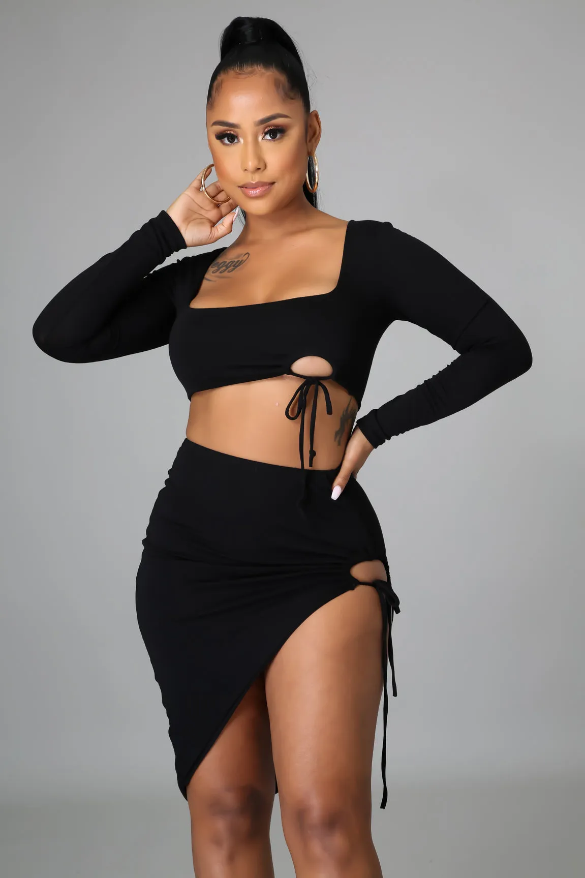 Feeling Brand New Skirt Set