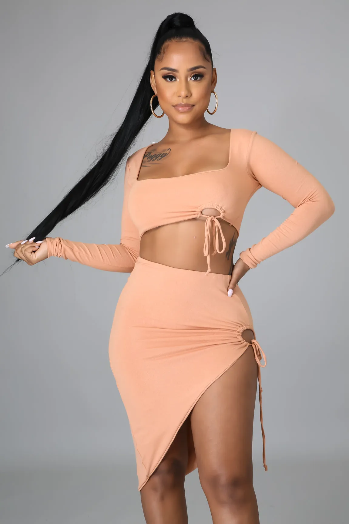 Feeling Brand New Skirt Set