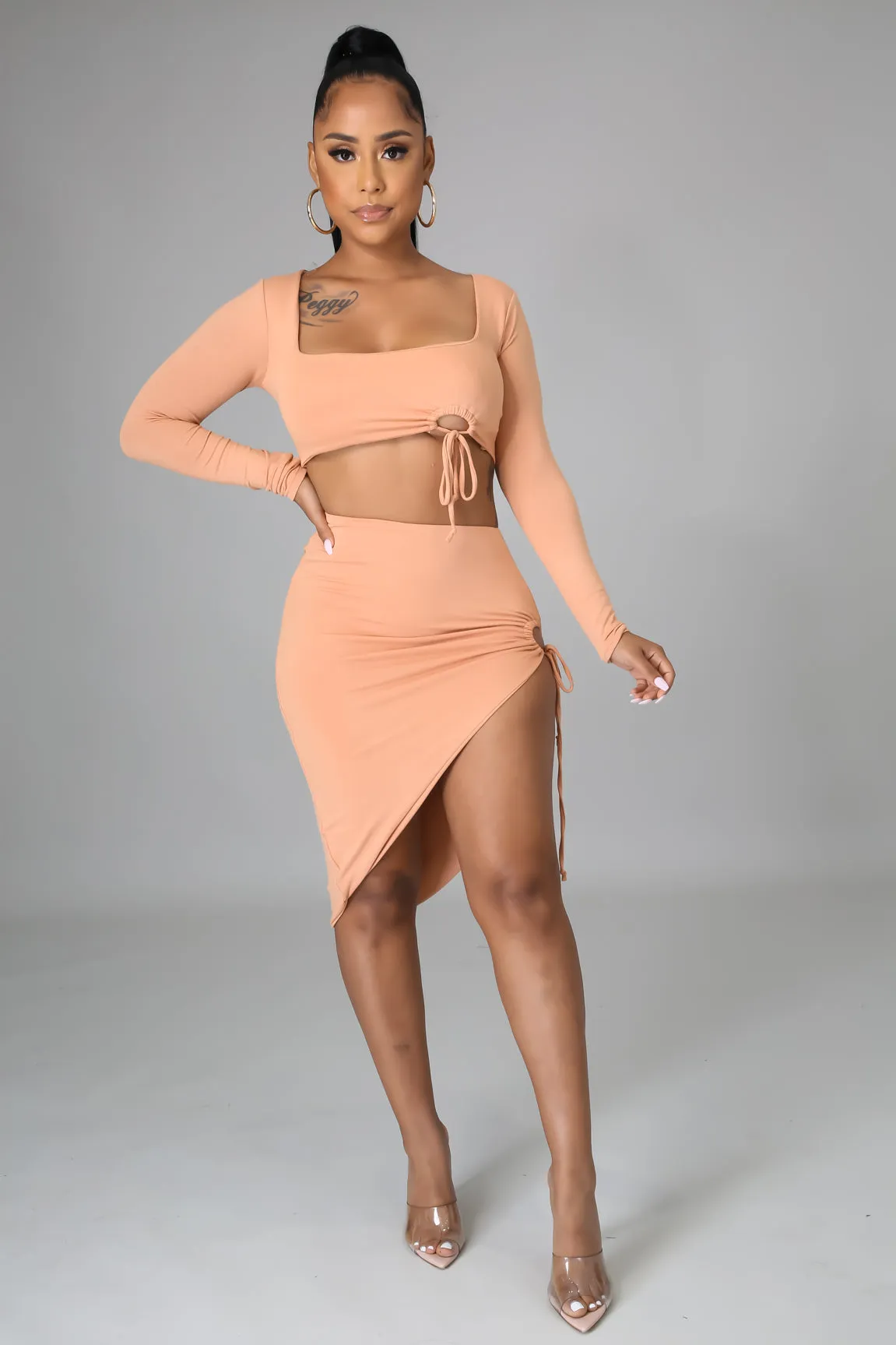 Feeling Brand New Skirt Set