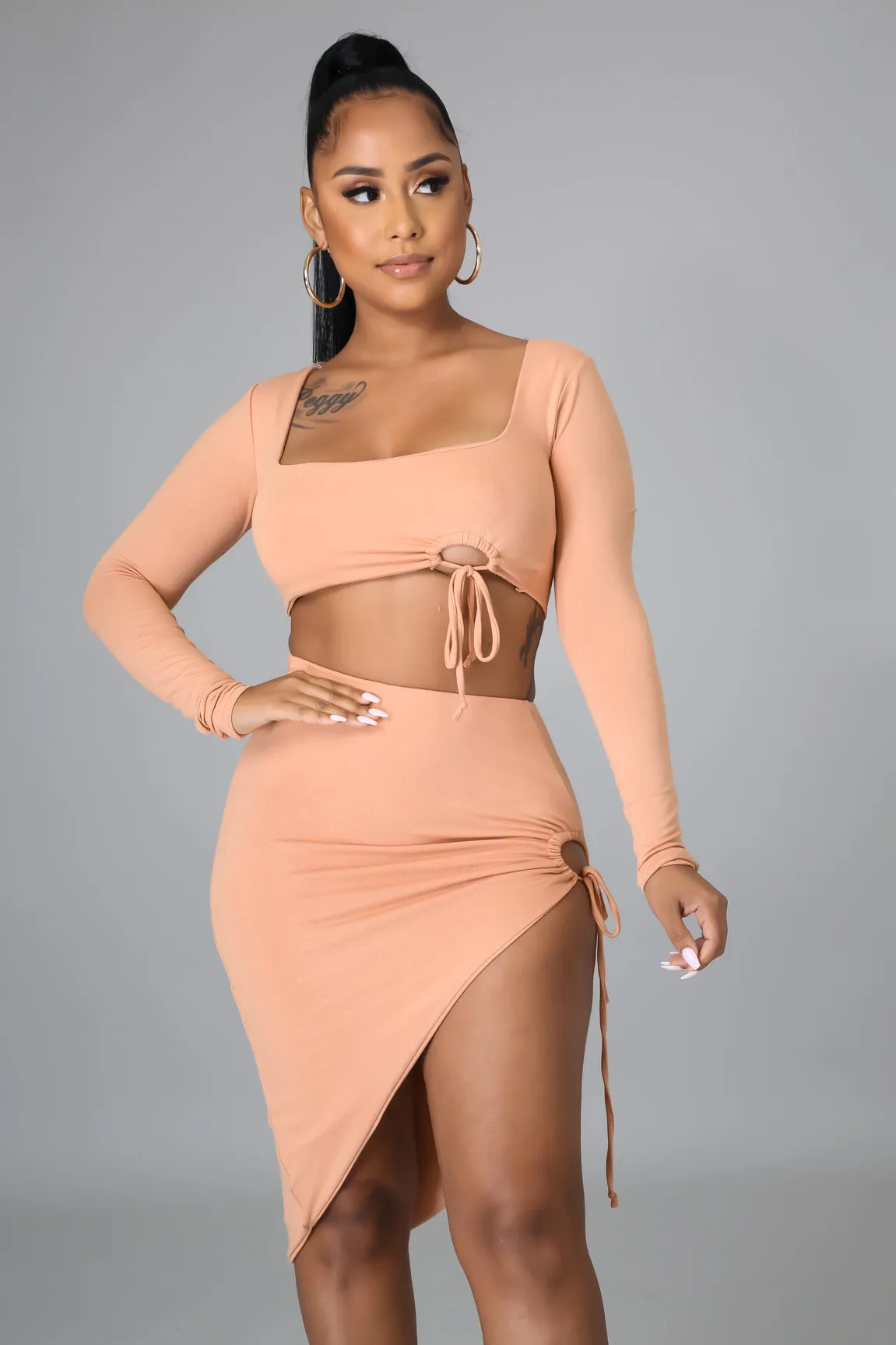 Feeling Brand New Skirt Set