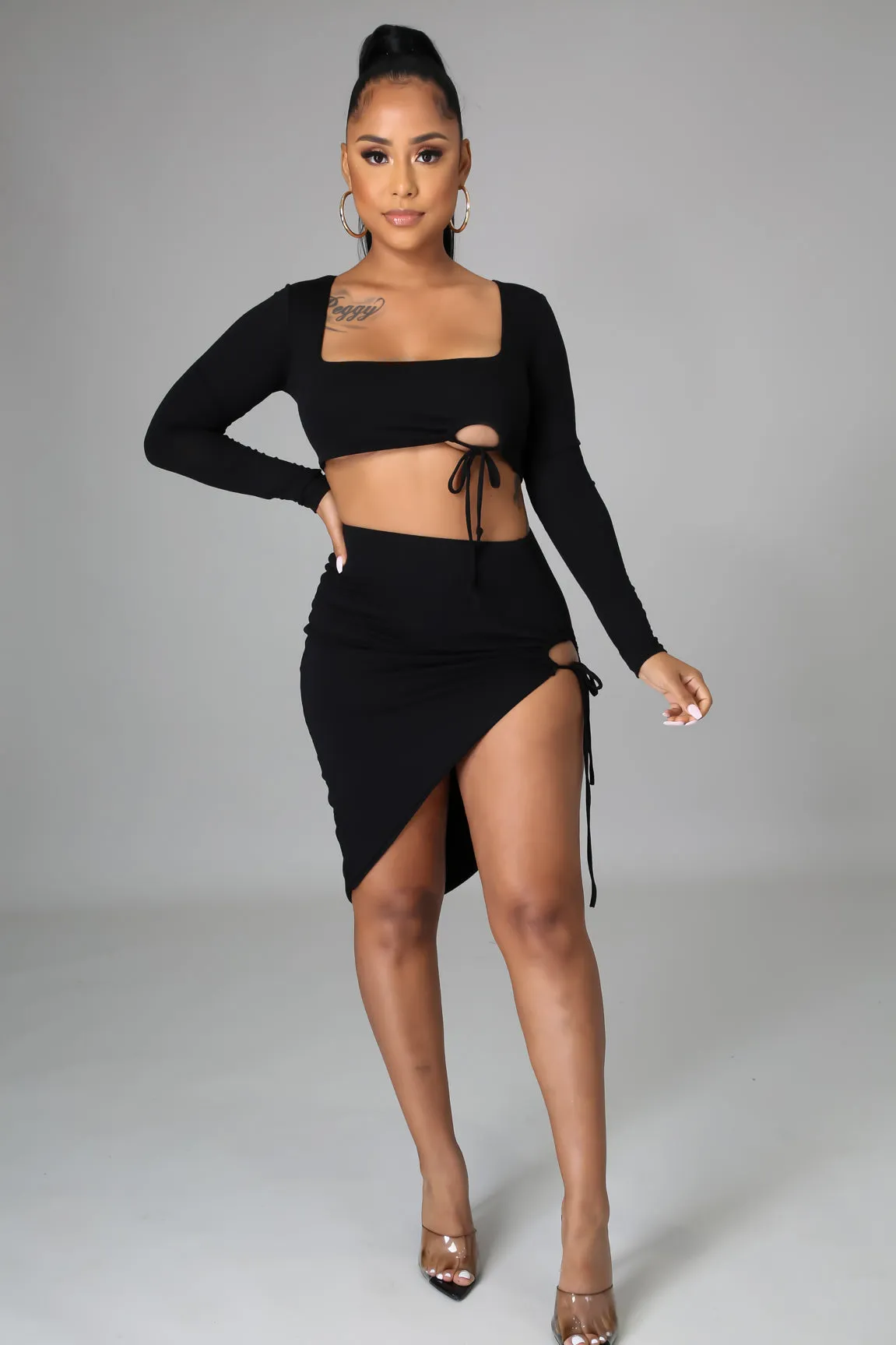 Feeling Brand New Skirt Set