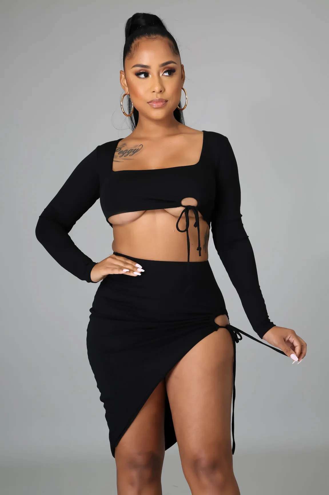Feeling Brand New Skirt Set
