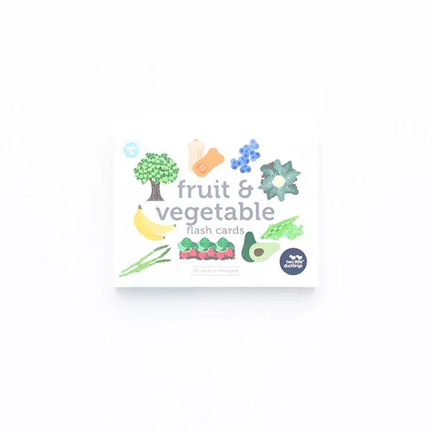 Flash Cards - Fruit and Vegetables
