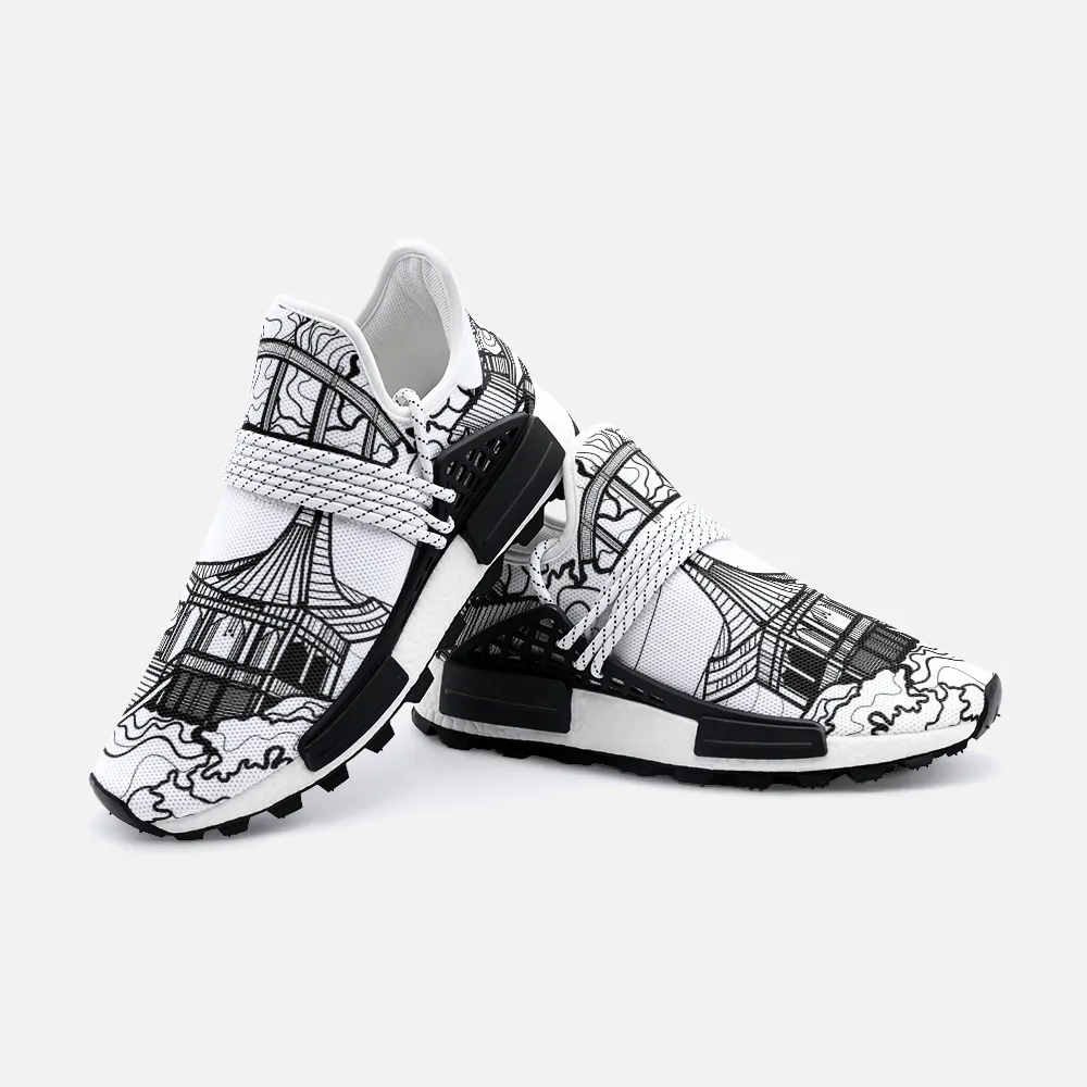 Japanese Landmark Unisex Lightweight Custom shoes