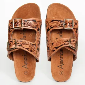 Knob Creek Western Leather Sandals