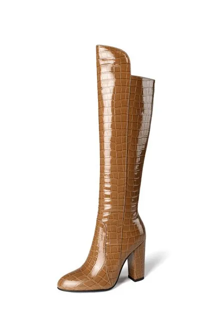 Leida Women's Knee High Boots Fashion