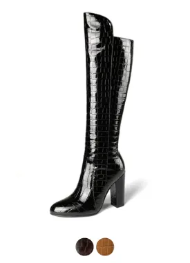 Leida Women's Knee High Boots Fashion