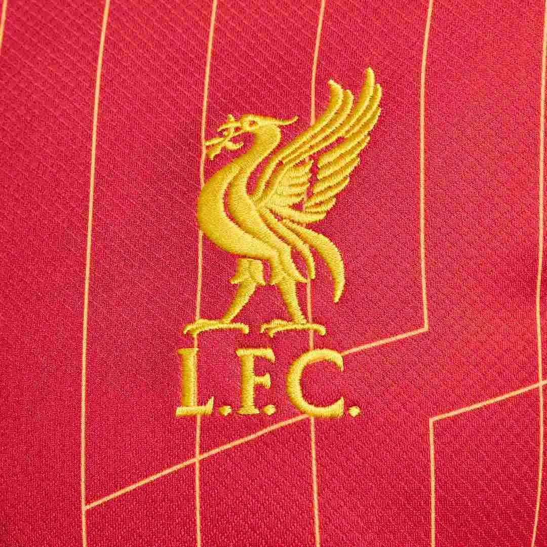 Maillot Liverpool Domicile 2024/2025- Rouge/Blanc