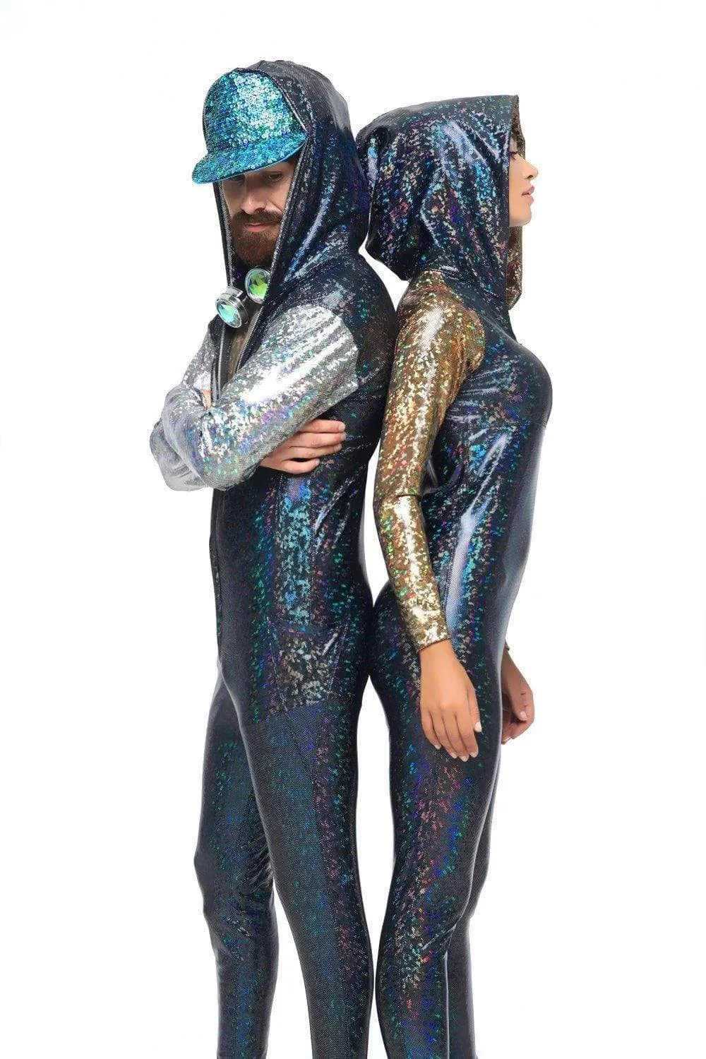 Mens Holographic Jumpsuit | 13 Colors