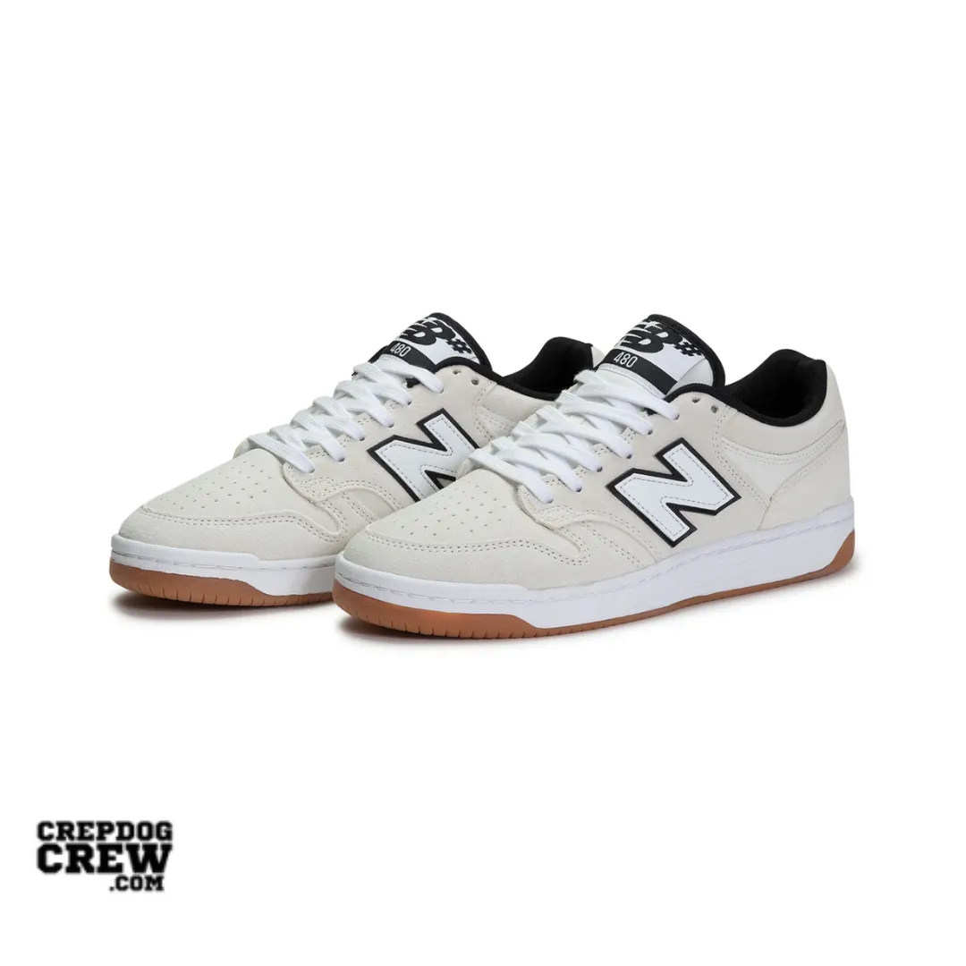 New Balance Numeric 480 White Black