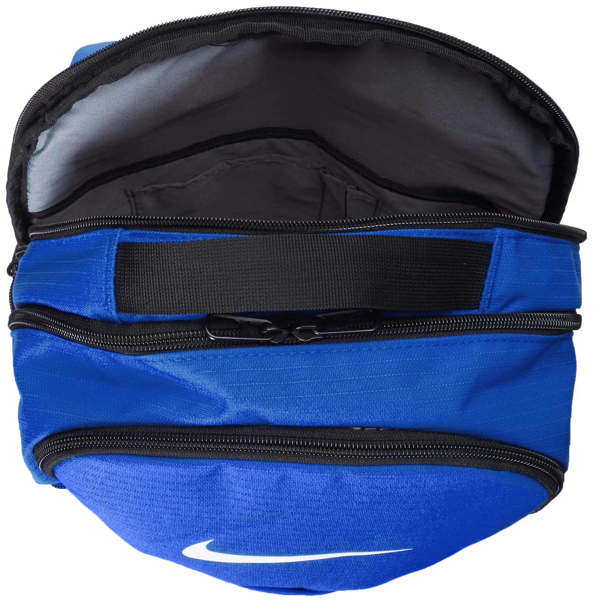 Nike Brasilia Medium Training Backpack, Nike Backpack for Women and Men with Secure Storage & Water Resistant Coating, Game Royal/Black/White