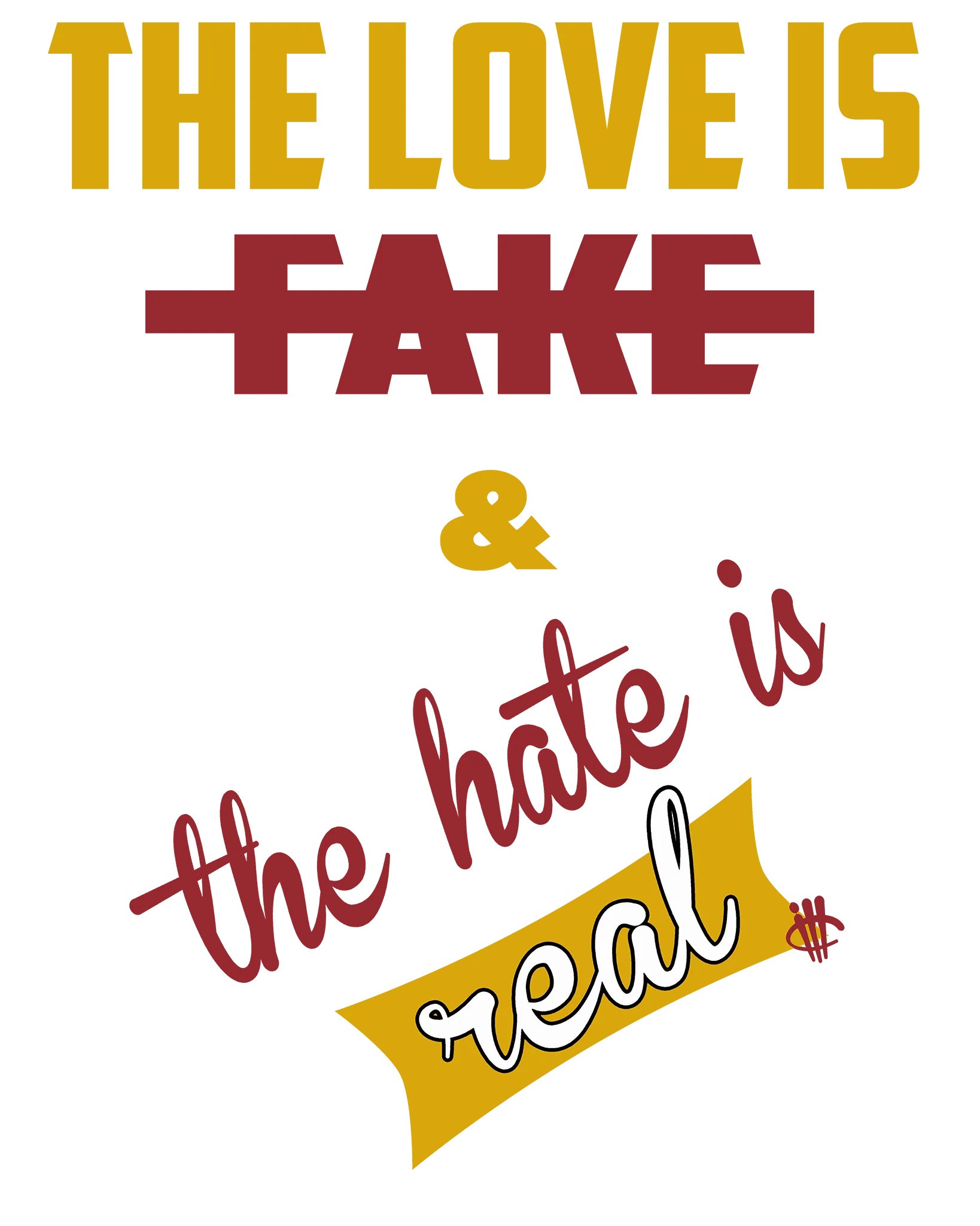 Nike Dunk Low “Midas Gold” | ILLCURRENCY White T-Shirt (Love is Fake)