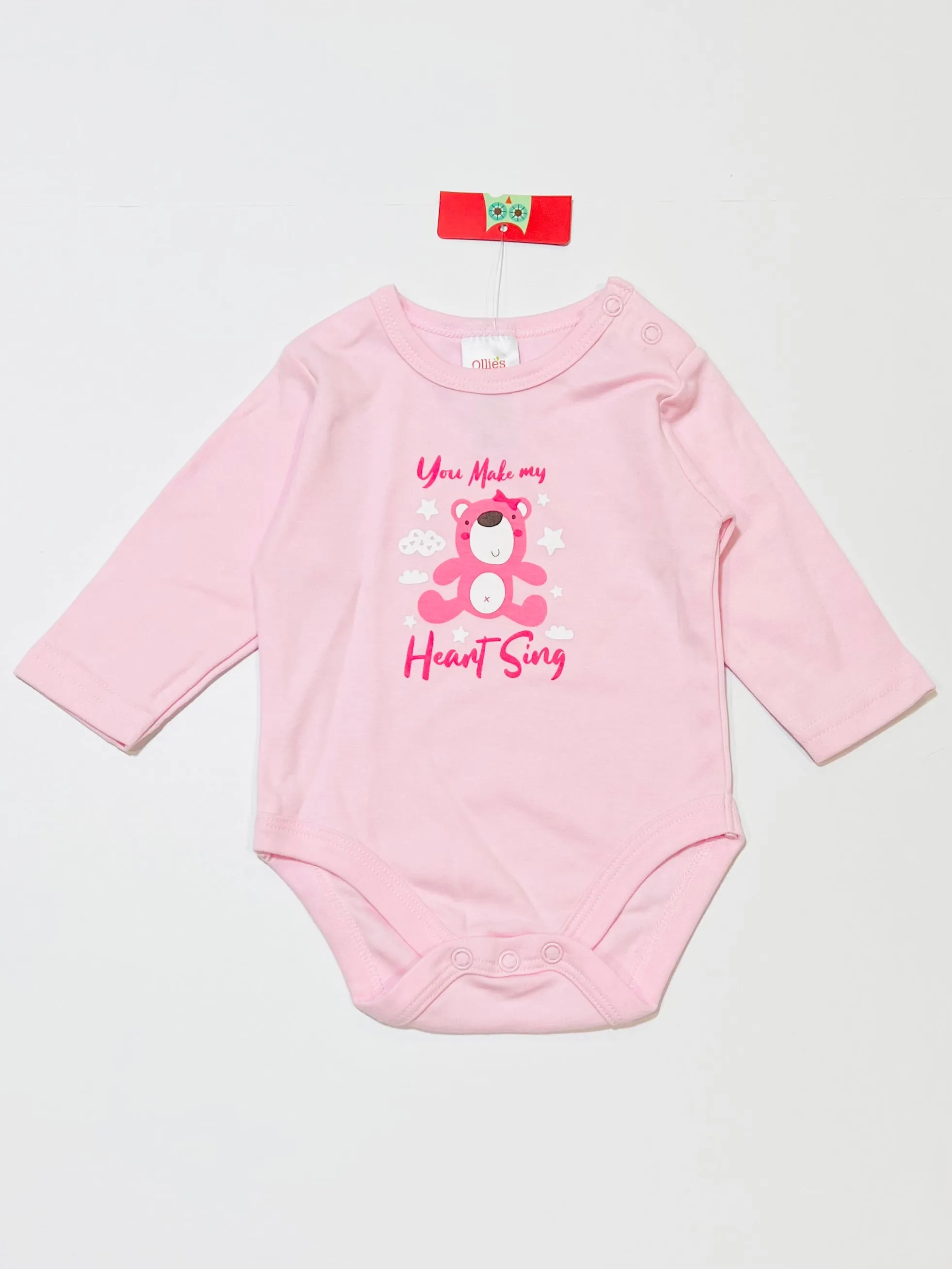 Pink bodysuit brand new - Size 0000