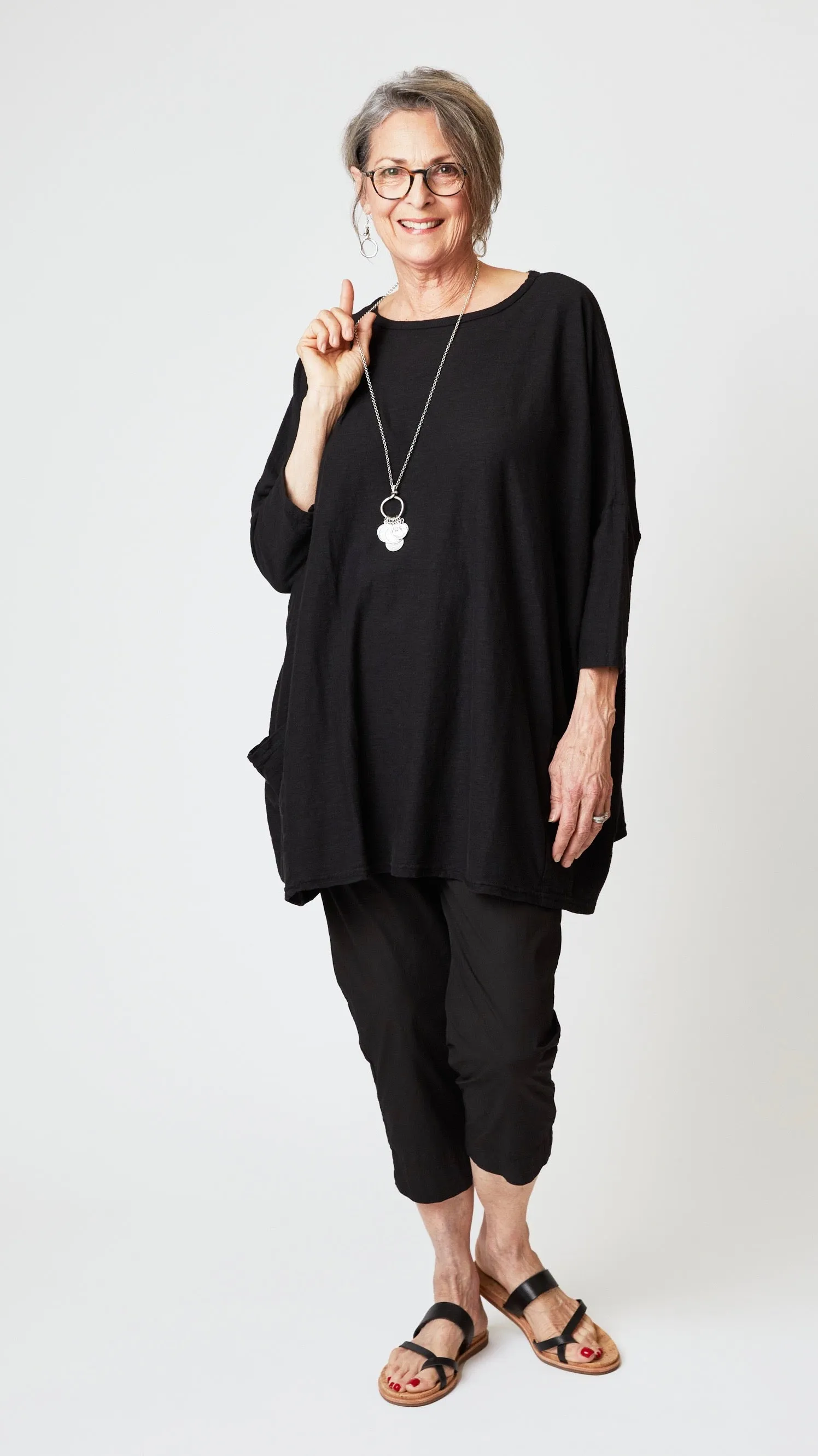 Roomy Two Pocket Tunic Spring
