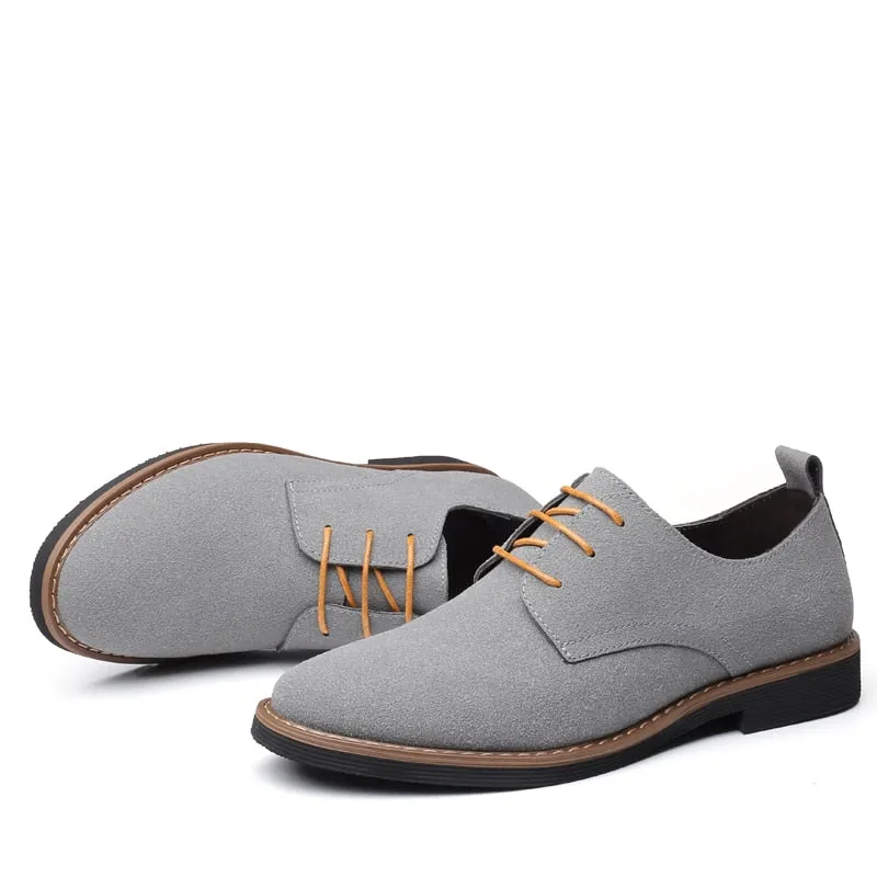 ROXDIA brand fashion flock men dress shoes flats oxford man casual shoes lace up for work male loafers plus size 39-48 RXM116