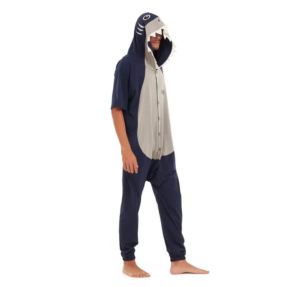 Snuggs Summer Onesie Shark