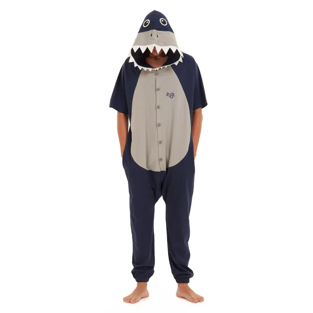 Snuggs Summer Onesie Shark