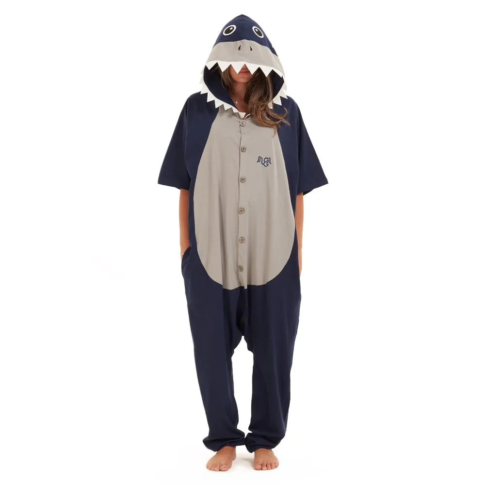 Snuggs Summer Onesie Shark