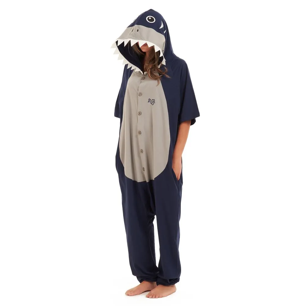 Snuggs Summer Onesie Shark