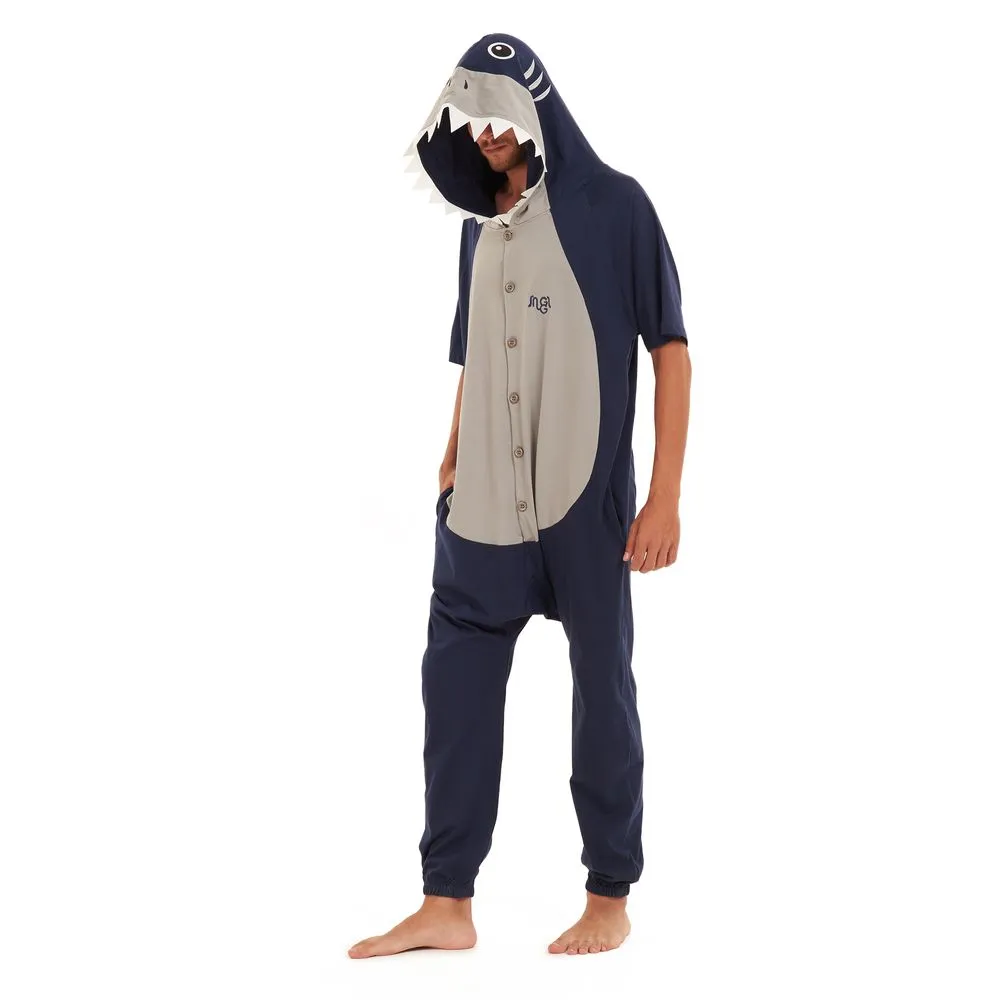Snuggs Summer Onesie Shark