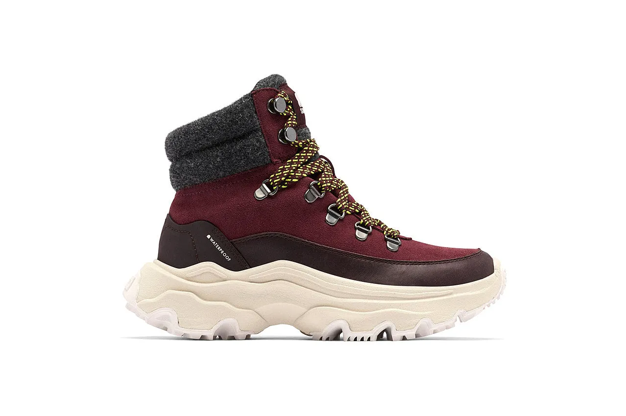 Sorel Women's Kinetic Breakthru Conquest Waterproof - New Cinder/Bloodstone
