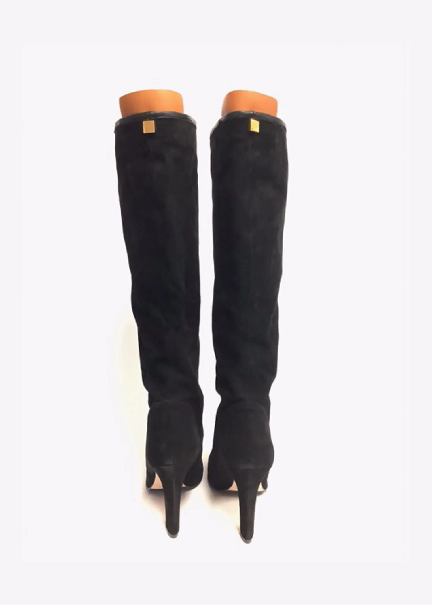 Stuart Weitzman Black Suede Knee High Boots Size: 9/39.5