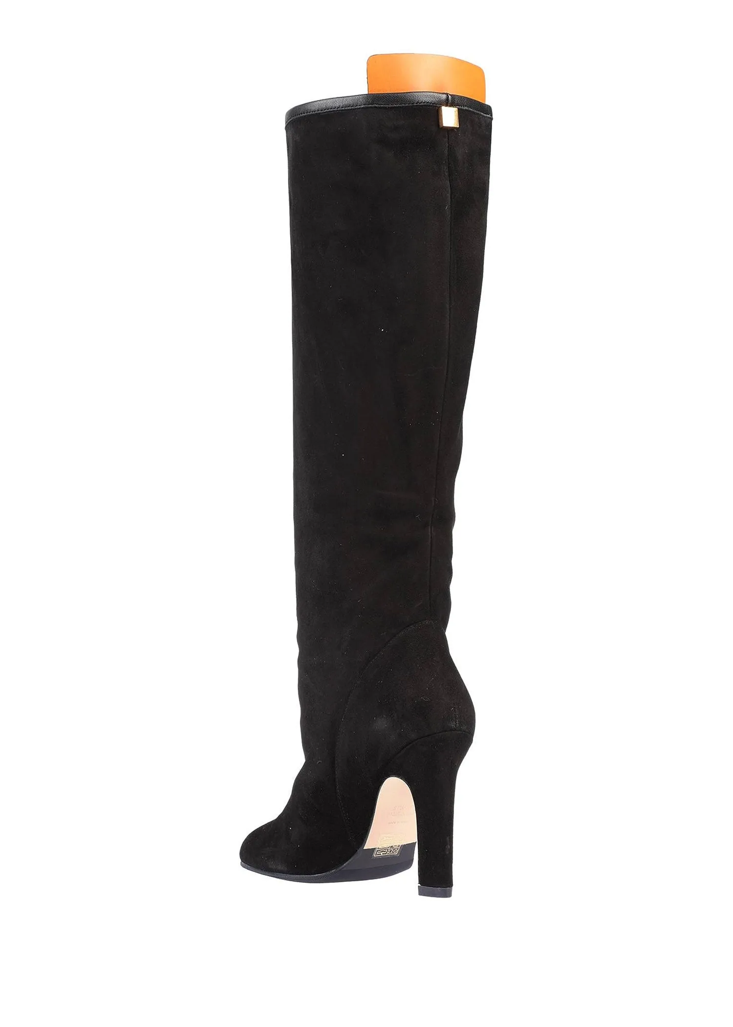 Stuart Weitzman Black Suede Knee High Boots Size: 9/39.5