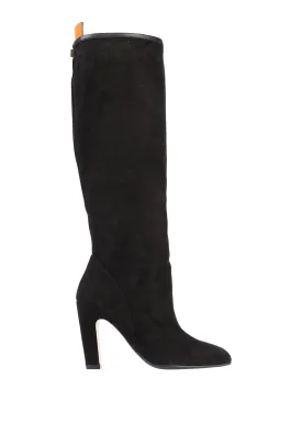 Stuart Weitzman Black Suede Knee High Boots Size: 9/39.5