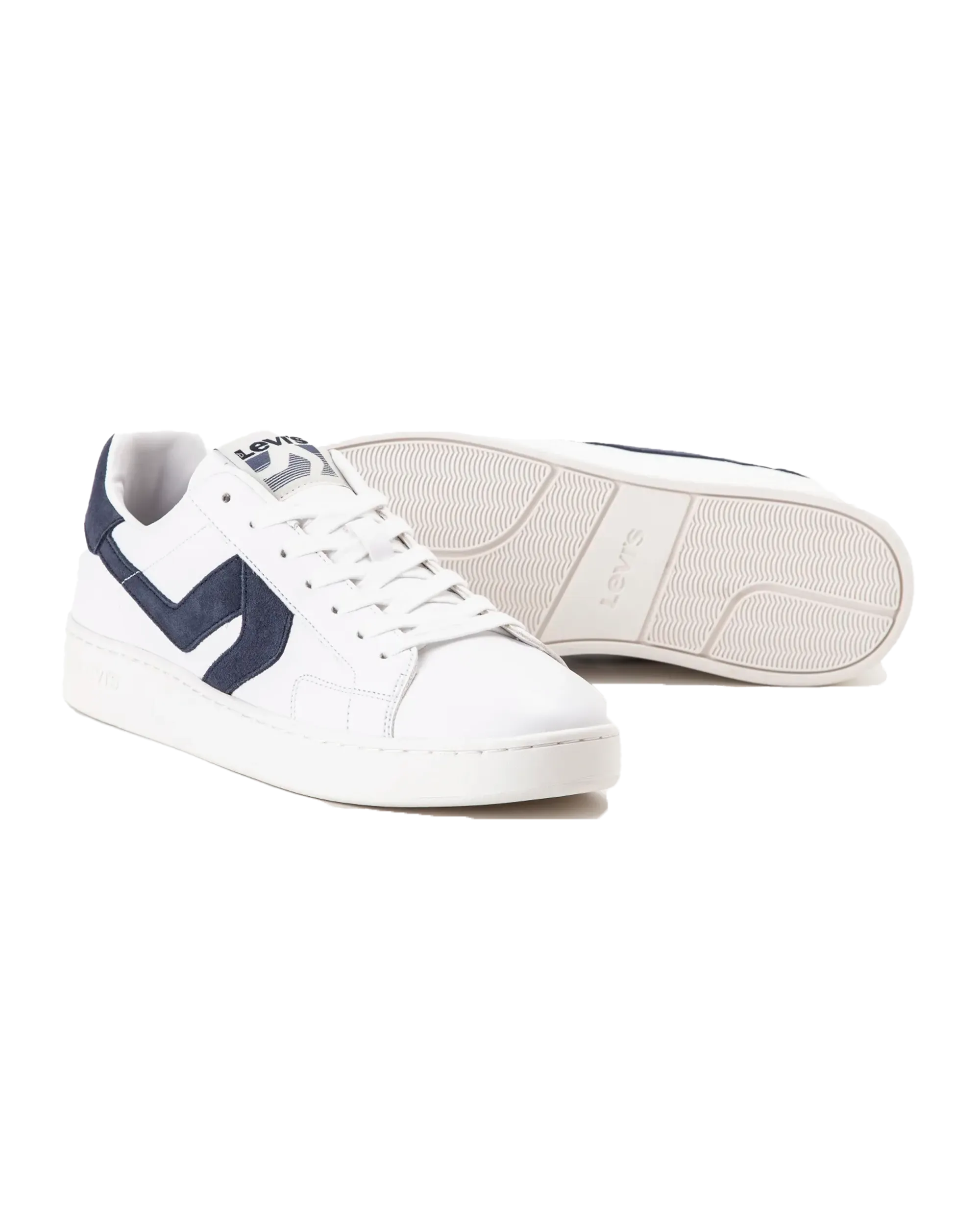 Swift Shoes in Regular White & Navy
