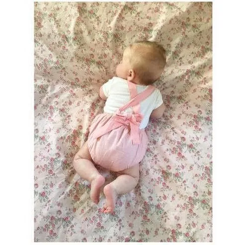 Tilly and Otto - Couture lace swaddle in Paris Petite Pink