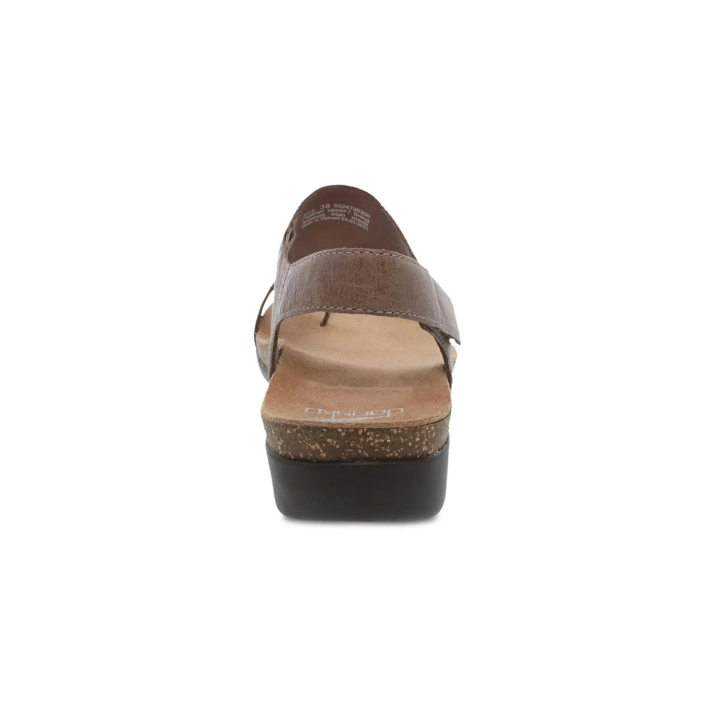 Women's Dansko Reece Waxy Burnished Sandal – Style Meets All-Day Comfort