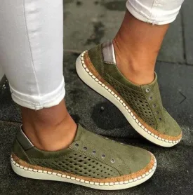 Women's Shoes - Women's Fashion Mesh Flats Breathable Casual Shoes